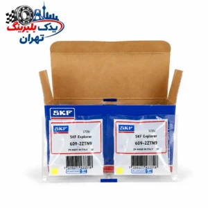بلبرینگ 609.2Z برند SKF مناسب فن‌های خنک‌کننده، الکتروموتورهای کوچک، پرینتر، دستگاه کپی و تجهیزات اداری
